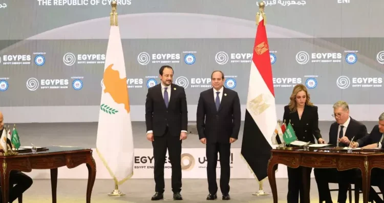 EGYPES 2025: Κύπρος, Αίγυπτος και Eni υπέγραψαν συμφωνίες για εξαγωγές αερίου