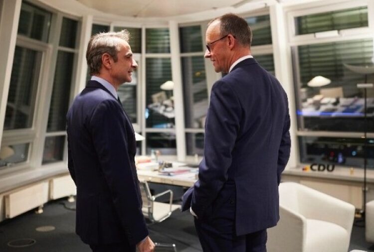 Πολιτικές συμμαχίες στην Ευρώπη: Μητσοτάκης και Μερτς συζητούν μετά τη νίκη του CDU