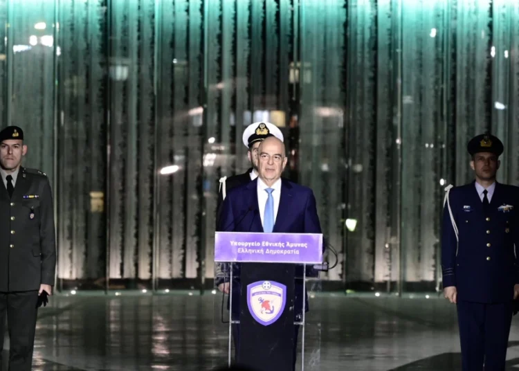 «Κιβωτός Εθνικής Μνήμης»: Αποκαλυπτήρια στο Πεντάγωνο με Δένδια, Καραμανλή και Σαμαρά