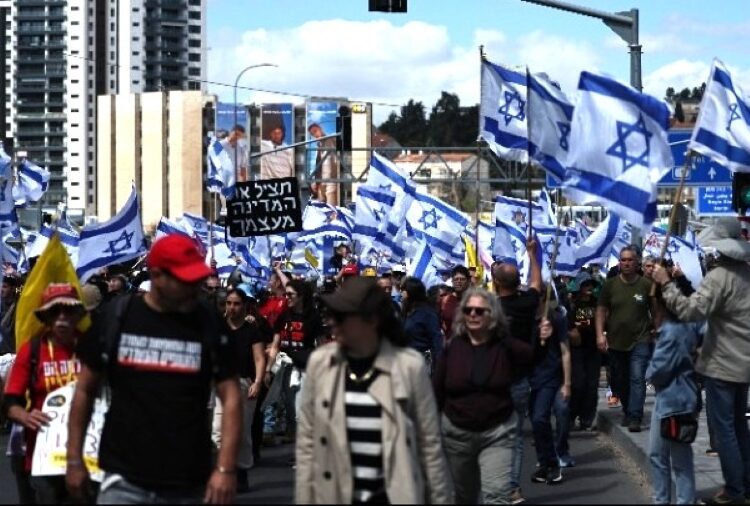 Ισραήλ: Ογκώδης διαδήλωση κατά Νετανιάχου στην Ιερουσαλήμ