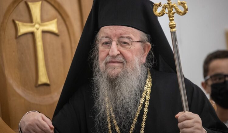 Φωτό αρχείου με τον Μητροπολίτη Θεσσαλονίκης Άνθιμο. Όπως τονίζεται σε ανακοίνωση που εκδόθηκε, ο Μητροπολίτης Θεσσαλονίκης Άνθιμος παραιτήθηκε την Δευτέρα (07/08/2023) και έθεσε εαυτόν στην διάθεση του Αρχιεπισκόπου Αθηνών, Ιερώνυμου.  
(ΡΑΦΑΗΛ ΓΕΩΡΓΙΑΔΗΣ/EUROKINISSI)