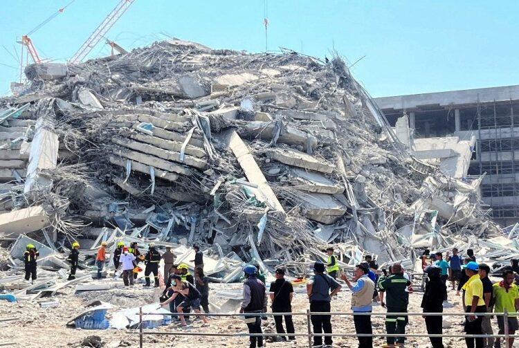 Σεισμός στην Μιανμάρ/«Bιβλική καταστροφή»: Στους 1.644 ανήλθε ο αριθμός των νεκρών