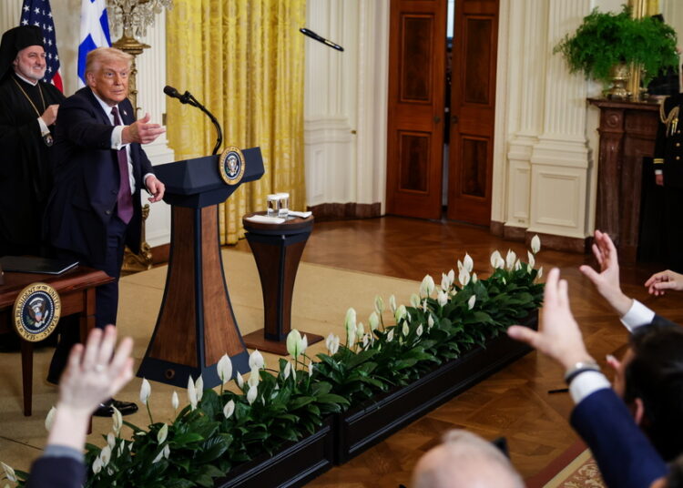 Ο Τραμπ γιόρτασε την 25η Μαρτίου στον Λευκό Οίκο: «Αγαπάμε τους Έλληνες» (video)