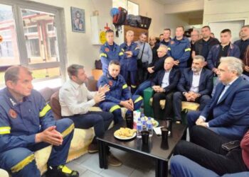 Ανδρουλάκης: Πρέπει να επεκταθεί το επίδομα επικίνδυνης και ανθυγιεινής εργασίας και στους μάχιμους πυροσβέστες (vid)