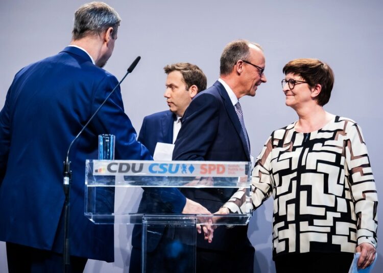 Μεγάλος συνασπισμός στη Γερμανία: Το στοίχημα της νέας κυβέρνησης Μερτς-SPD