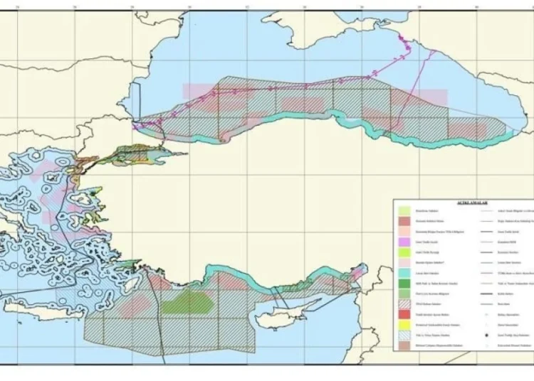 Milliyet/Θαλάσσιος χωροταξικός σχεδιασμός από την Τουρκία: Κόβει στα δυο το Αιγαίο
