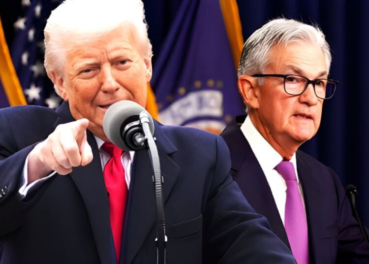 Ο Τραμπ… απολύει τον Πάουελ μέσω Truth Social: Πίεση για μείωση επιτοκίων στη Fed
