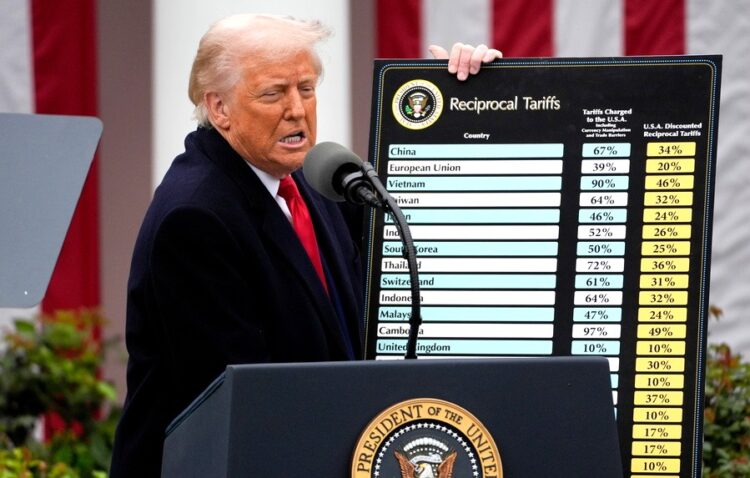 USA GOVERNMENT TRUMP TARIFFS