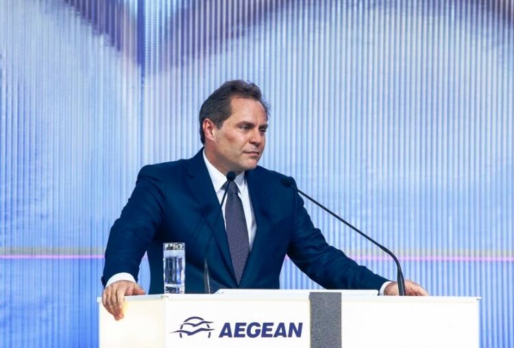 Ευτύχιος Βασιλάκης Aegean: «Οι δασμοί στα αεροπορικά προϊόντα δεν ωφελούν κανέναν»