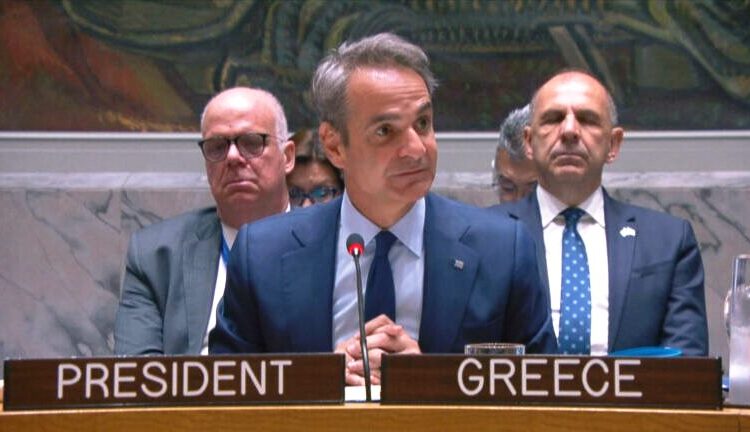 ΟΗΕ/Κυριάκος Μητσοτάκης για τη θαλάσσια ασφάλεια: Η Ελλάδα θα παραμείνει φύλακας της ελεύθερης ναυσιπλοΐας σε συνεργασία με όλες τις χώρες (vid)
