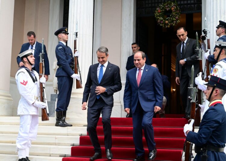 Κυριάκος Μητσοτάκης: Υπεγράφη διακήρυξη για την εταιρική στρατηγική σχέση Ελλάδας – Αιγύπτου