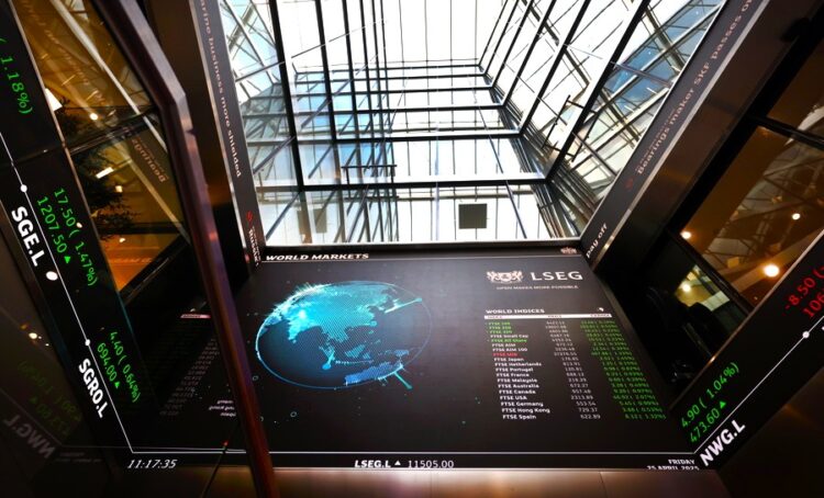 BRITAIN STOCK MARKET TRADE