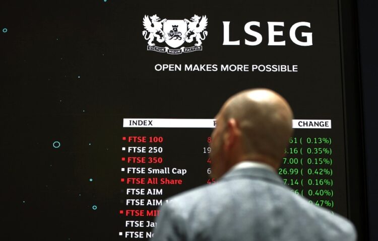 BRITAIN STOCK MARKET TRADE