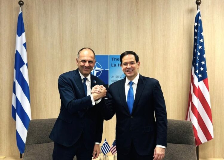 Η Ελλάδα «άγκυρα σταθερότητας» στη Μεσόγειο: Τι είπε ο Ρούμπιο στον Γεραπετρίτη