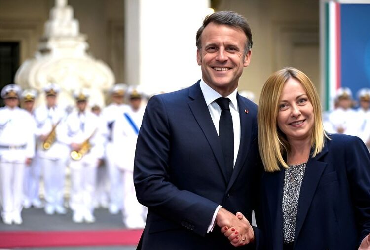 Ιταλία: Κοινό μέτωπο Μελόνι – Μακρόν για άμυνα, τεχνολογία και οικονομία