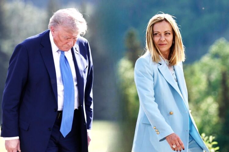 Διπλωματικό παρασκήνιο στη G7: Το τετ-α-τετ Μελόνι – Τραμπ που τροφοδοτεί σενάρια