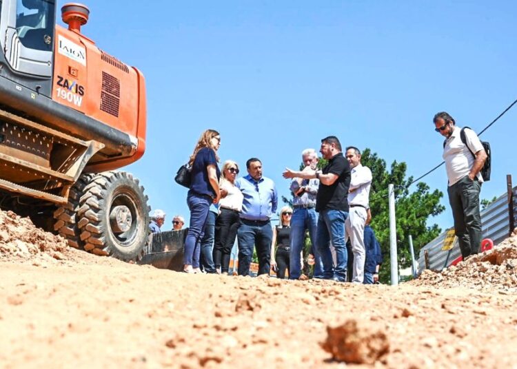 Σε πλήρη εξέλιξη τα αντιπλημμυρικά της Αττικής: Αυτοψίες Χαρδαλιά
