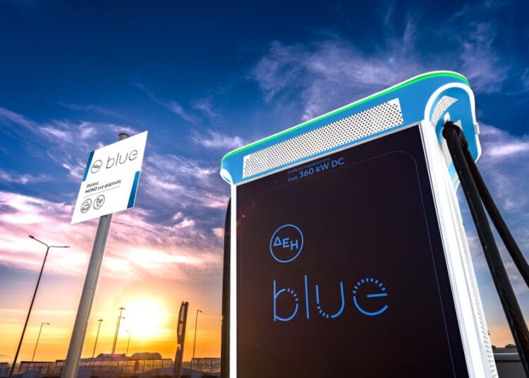 BlueRoute 3E: Η ΔΕΗ στη γραμμή της πράσινης μετάβασης με υπερταχυφορτιστές
