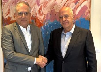 Συνάντηση του Τάκη Θεοδωρικάκου με τον Πρόεδρο του ΣΕΒ