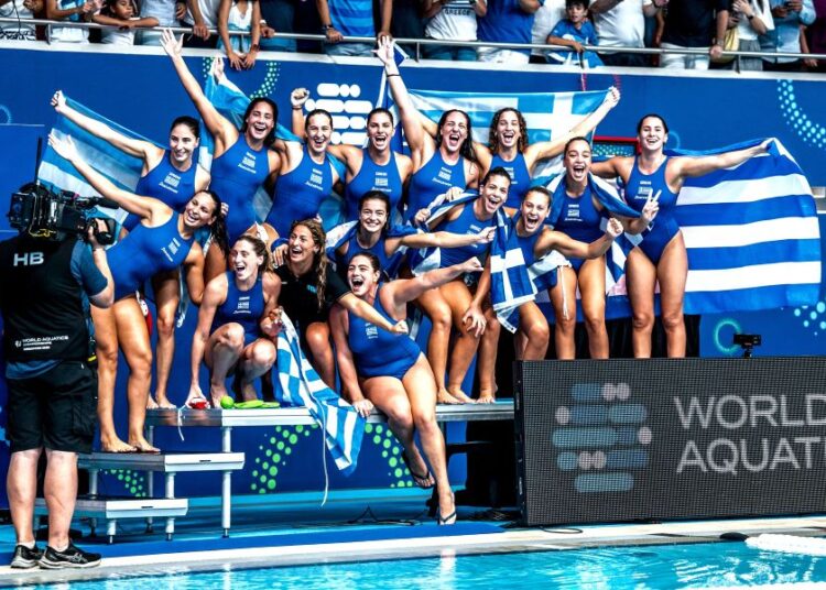 Στην κορυφή του κόσμου η Εθνική Πόλο Γυναικών: 13‑9 την Ουγγαρία και χρυσό μετάλλιο!