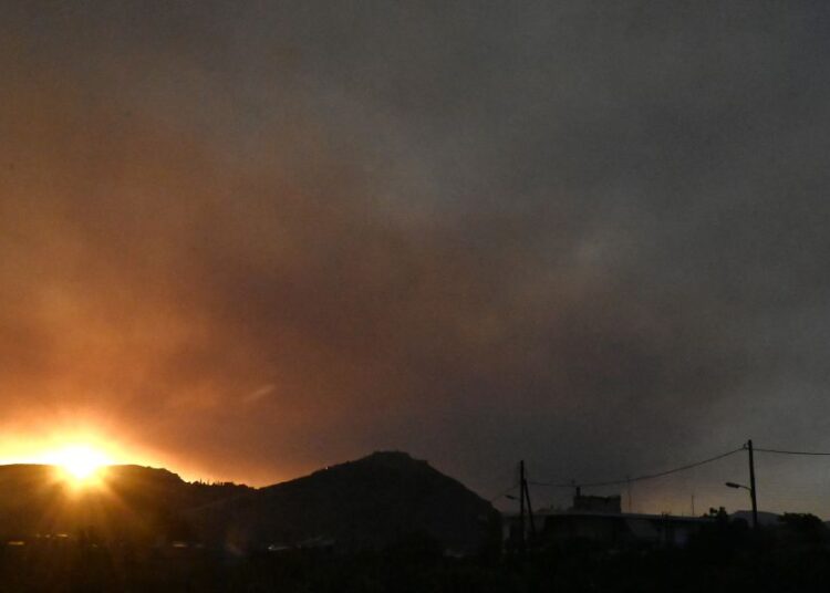 Σε ύφεση η φωτιά στον Φενεό Κορινθίας: Μεγάλες καταστροφές