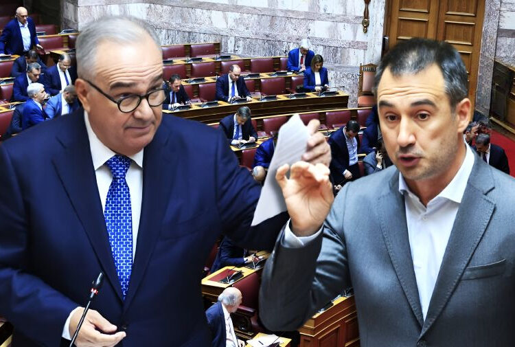 Σφοδρή πολιτική σύγκρουση στη Βουλή για έργα του Ταμείου Ανάκαμψης: Αντεπίθεση Παπαθανάση σε Χαρίτση