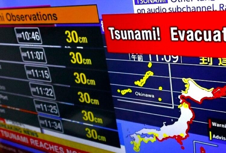 Σεισμικός «γίγαντας» 8,8 Ρίχτερ απειλεί με τσουνάμι τρεις ηπείρους