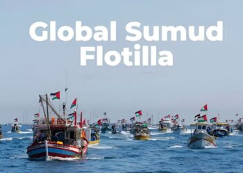 Η «Global Sumud Flotilla» σαλπάρει από Βαρκελώνη για να σπάσει τον αποκλεισμό της Γάζας (φωτό&video)