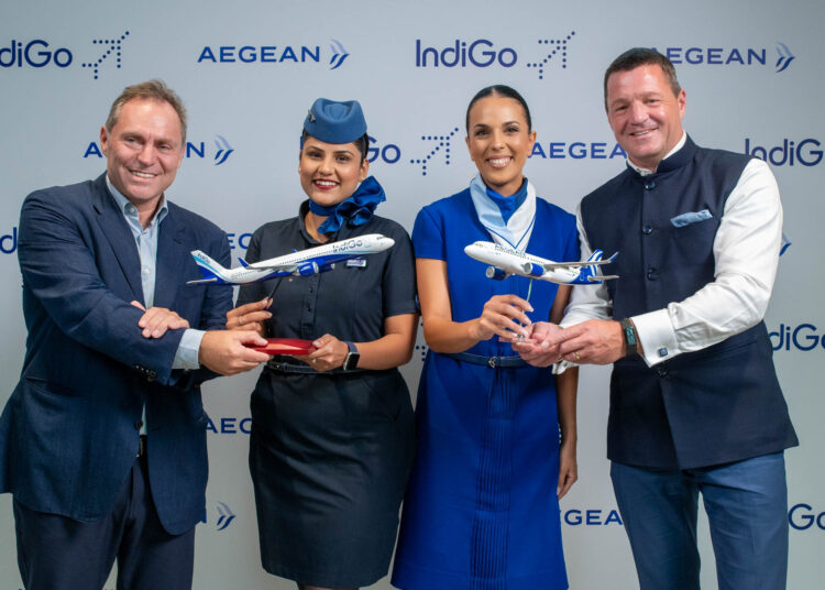 Ποια είναι η IndiGo που οδηγεί την Aegean στην Ινδία – Οι πρώτες πτήσεις και οι προοπτικές της νέας συνεργασίας