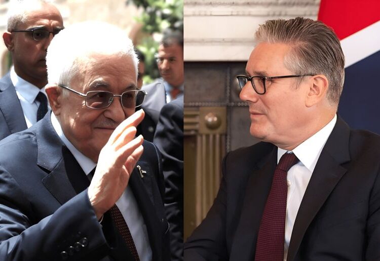 Συνάντηση Αμπάς-Στάρμερ με μήνυμα προς Ισραήλ ενόψει ΟΗΕ