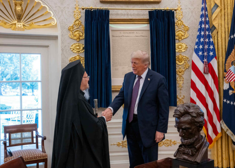 Βαρθολομαίος σε Τραμπ: 1700 χρόνια μαρτυρίας στην Κωνσταντινούπολη και συνεχίζουμε – Η Εκκλησία ως φάρος πίστεως