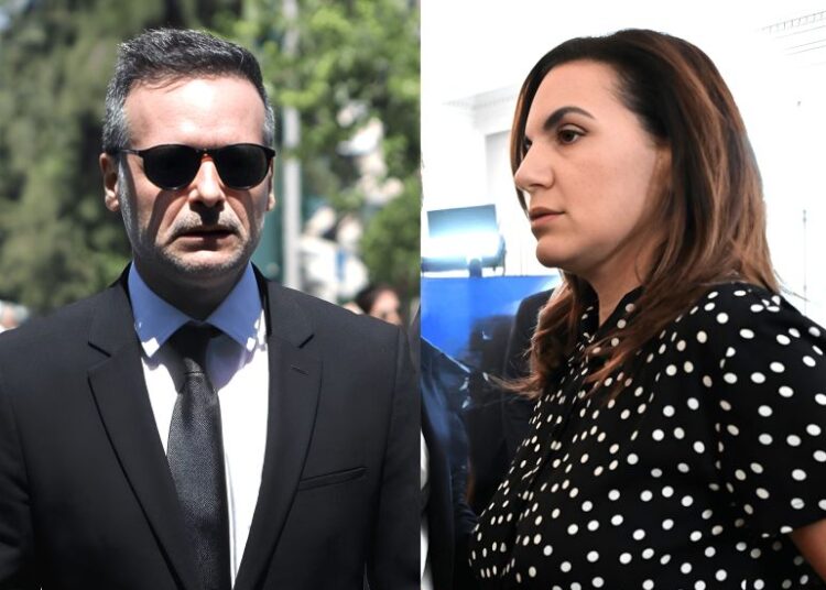 Με το βαμβάκι «σφάζει» η Όλγα Κεφαλογιάννη τον Χάρη Δούκα για τα γκράφιτι μίσους στην Αθήνα