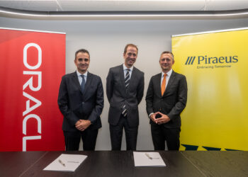 Η Τράπεζα Πειραιώς και η Oracle ενισχύουν τη στρατηγική συνεργασία σε AI, Cloud και Βιωσιμότητα