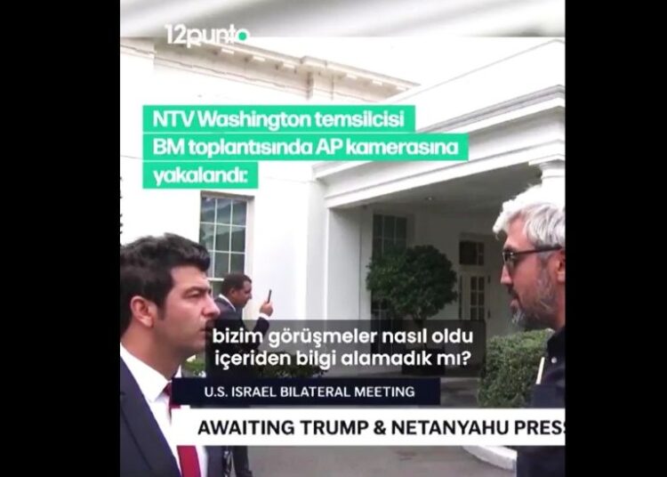 Απολύθηκε ο Τούρκος ρεπόρτερ που είπε έξω από τον Λευκό Οίκο, «πήραμε τον π…» από τον Τραμπ