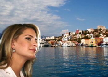 Η Τατιάνα Μπλάτνικ επιχειρεί δράση στο Καστελλόριζο