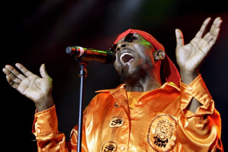 Jamaican singer Jimmy Cliff 2007.  EPA/MARTIAL TREZZINI