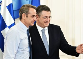 Συνάντηση Μητσοτάκη-Τζιτζικώστα στο Μαξίμου για μεταφορές, τουρισμό και ευρωπαϊκές στρατηγικές