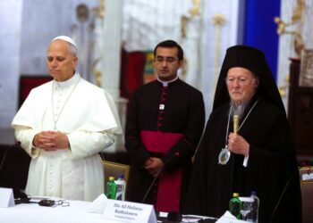 Στο Οικουμενικό Πατριαρχείο ο Πάπας Λέων ΙΔ΄: Υπογραφή Κοινής Διακήρυξης για τον χριστιανικό κόσμο (φωτό)