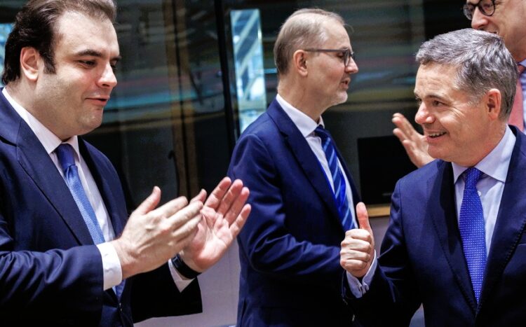 BELGIUM EU FINANCE MINISTERS EURO GOUP MEETING