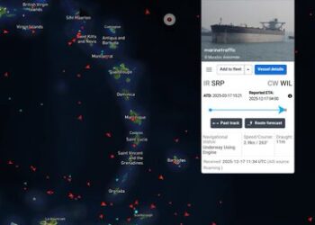 ΗΠΑ: Παρακολουθούν τάνκερ που φέρεται να παραβιάζει κυρώσεις υπέρ της Βενεζουέλας