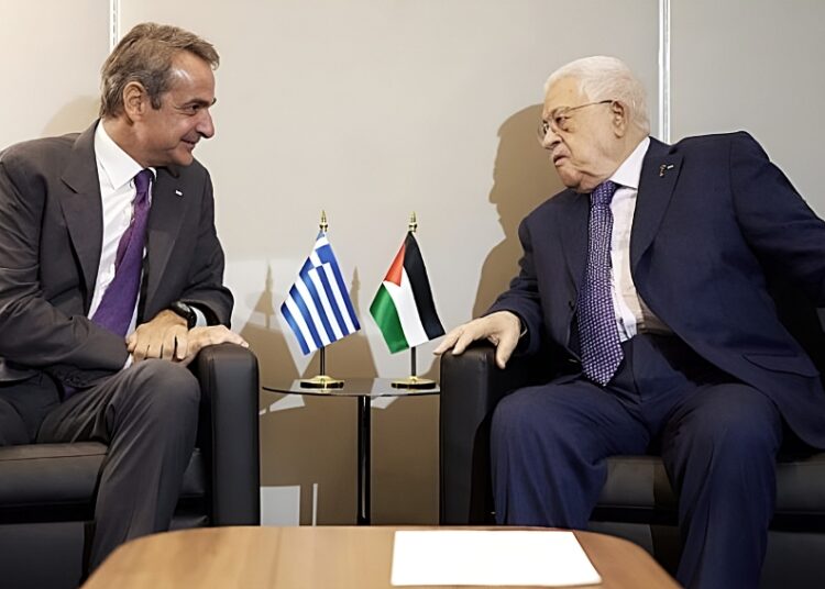 Στη Ραμάλα ο Μητσοτάκης: μήνυμα για λύση δύο κρατών και ρόλο της Ελλάδας στη Γάζα