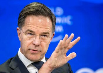 Ο γενικός γραμματέας του ΝΑΤΟ, Μαρκ Ρούτε, στο Νταβός