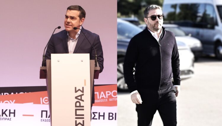 Νίκος Ανδρουλάκης και Αλέξης Τσίπρας