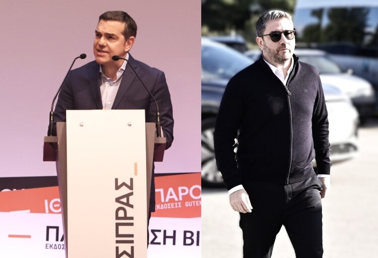 Νίκος Ανδρουλάκης και Αλέξης Τσίπρας