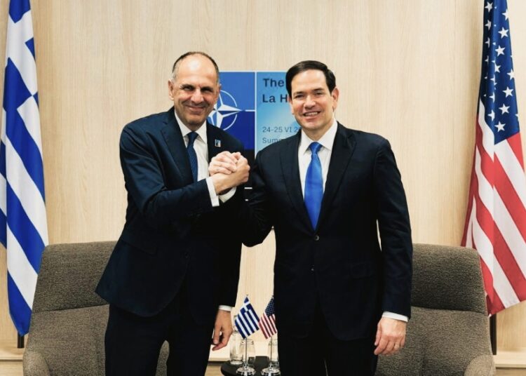 Επικοινωνία Γεραπετρίτη-Ρούμπιο: Στην ατζέντα ο 6ος γύρος Στρατηγικού Διαλόγου στην Αθήνα