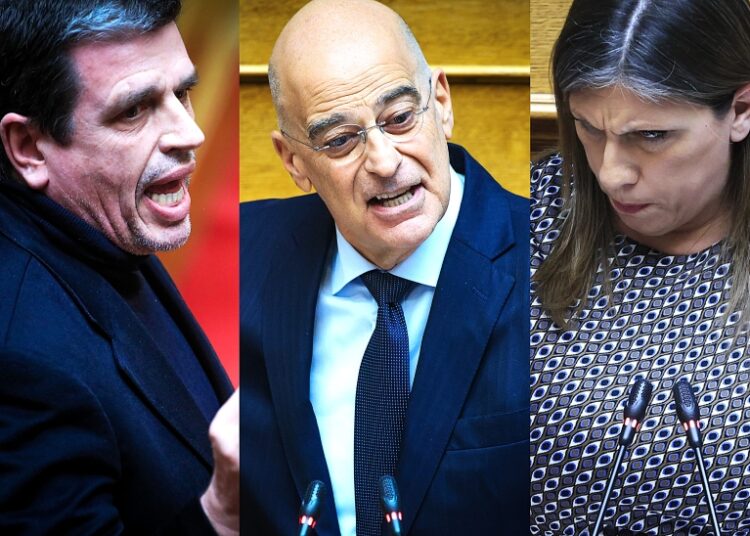 Σε ρόλο πυροσβέστη ο Νίκος Δένδιας στη Βουλή: Η ατάκα Καιρίδη που «φιτίλιασε» την Κωνσταντοπούλου