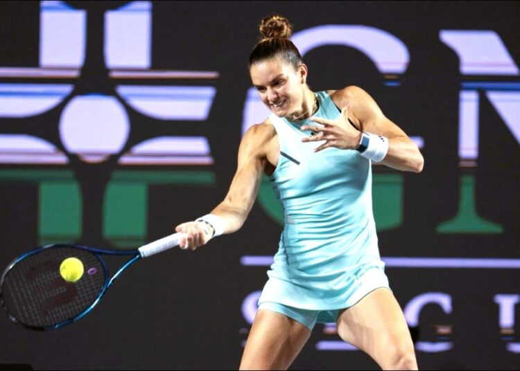 Η ελληνίδα τενίστρια Μαρία Σάκκαρη