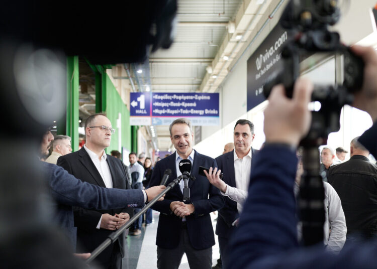 O Μητσοτάκης στην HORECA: «Οι επιχειρήσεις δημιουργούν δουλειές και επενδύουν στη χώρα»