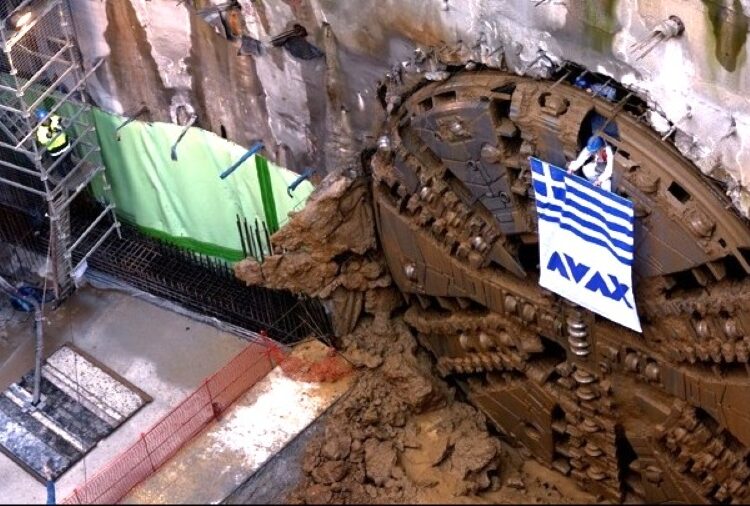 AVAX-Κων. Μιτζάλης: «Πετύχαμε ένα σημαντικό ορόσημο. Τέλος 2026 η ολοκλήρωση της σήραγγας στη Γραμμή 4»