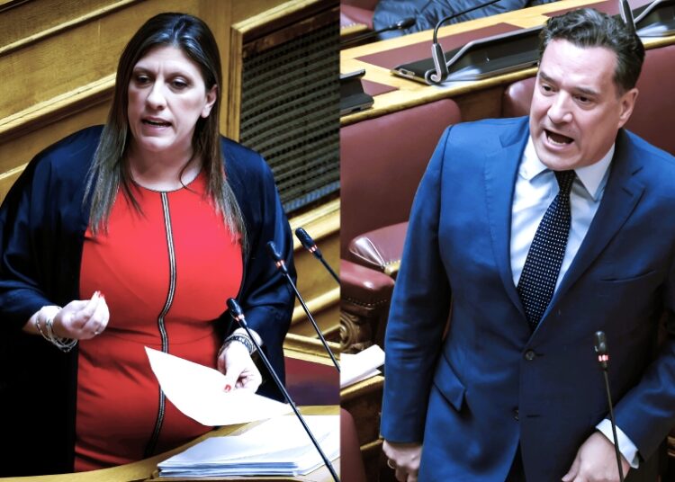 Άδωνις Γεωργιάδης και Ζωή Κωνσταντοπούλου